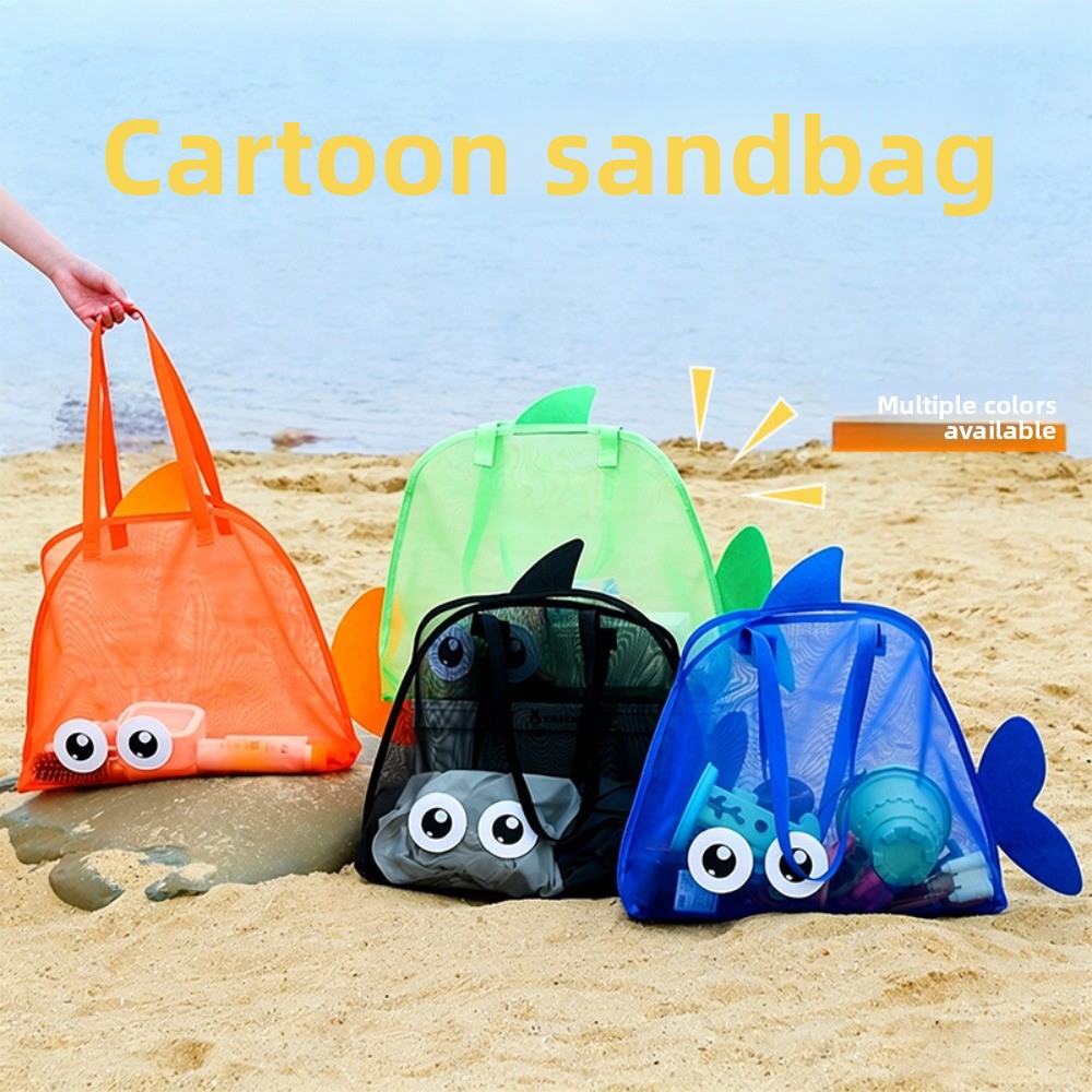 Dry Bag Roll Top - Kids Mesh Beach Bags Colorful Cartoon
