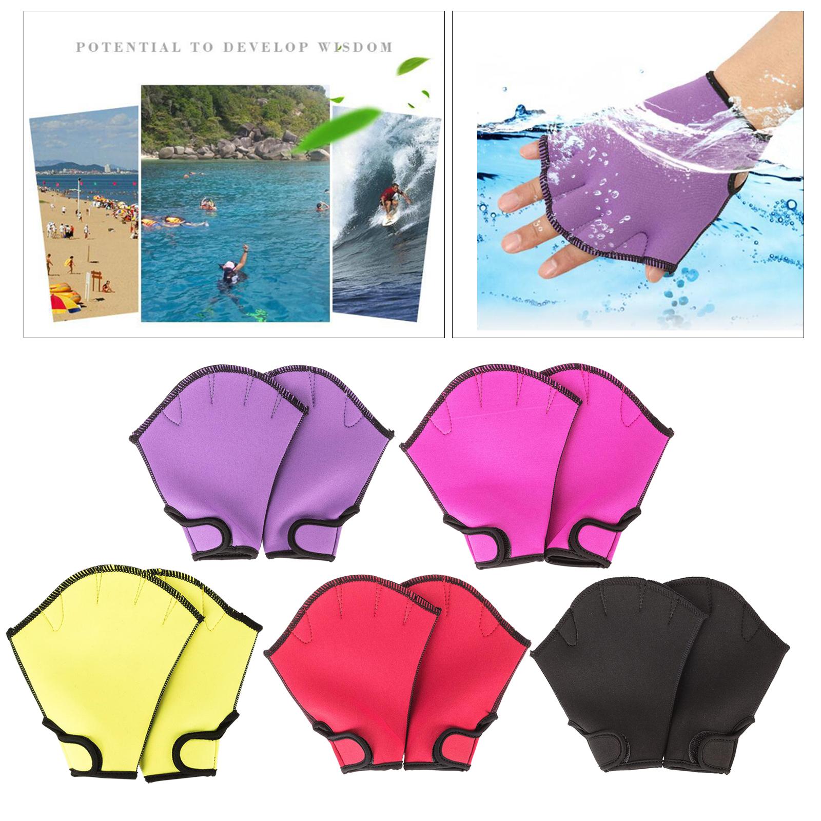 Webbed Swimming Gloves Water S - Aquatic Sports For Kids 评论和价格