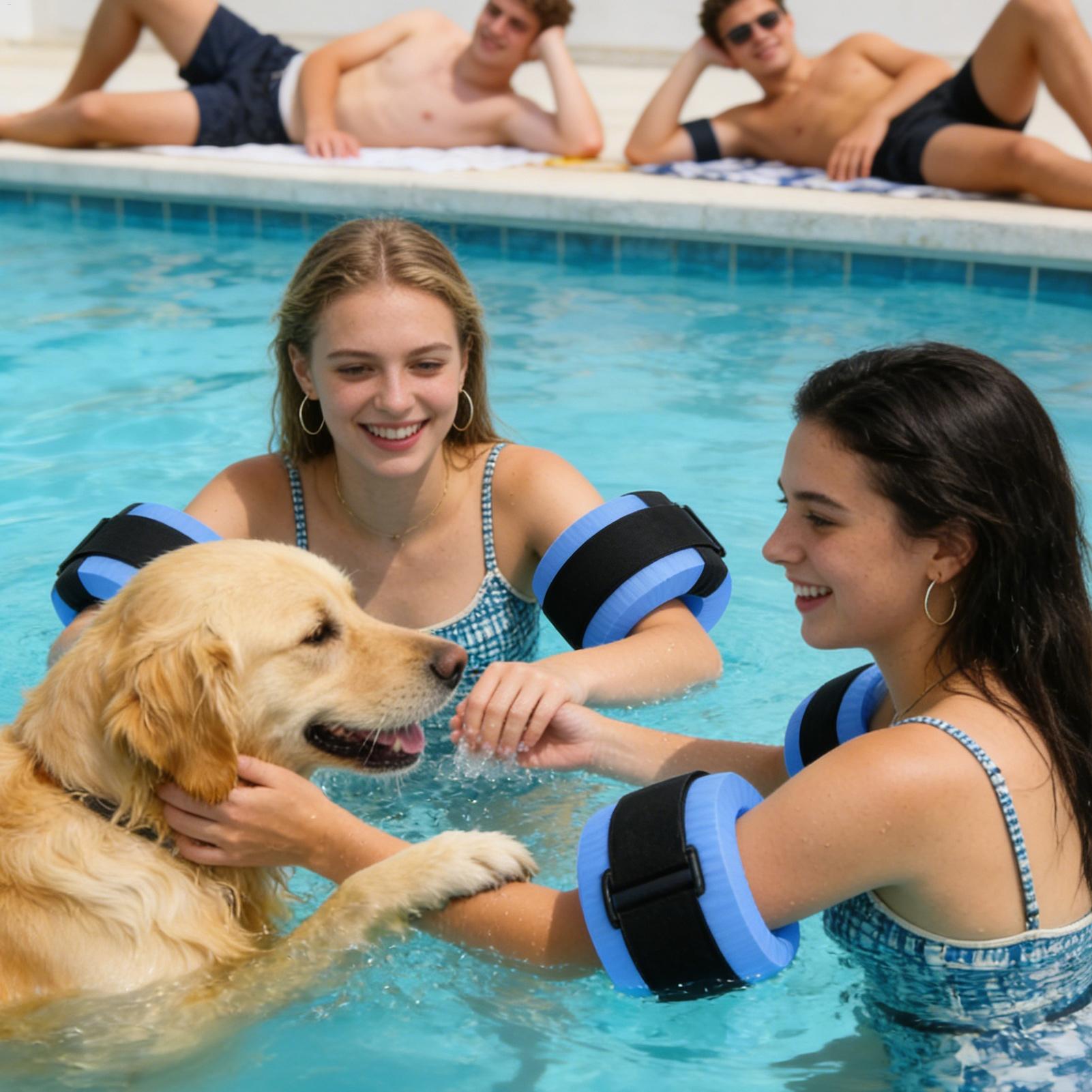 2pcs Foam Swimming Float Ring  - Aquatic Sports For Kids 评论和价格
