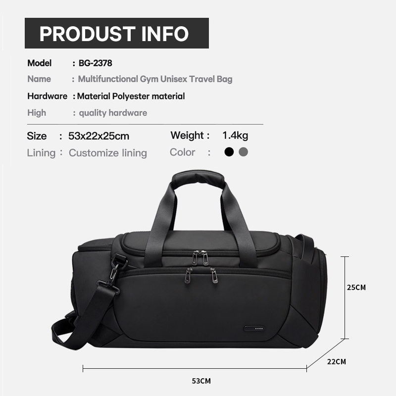 BANGE Sports Bags Men Gym Bags - Dry Bag Roll Top 评论和价格